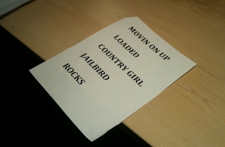 © Robert Rotifer Primal Screams Setliste